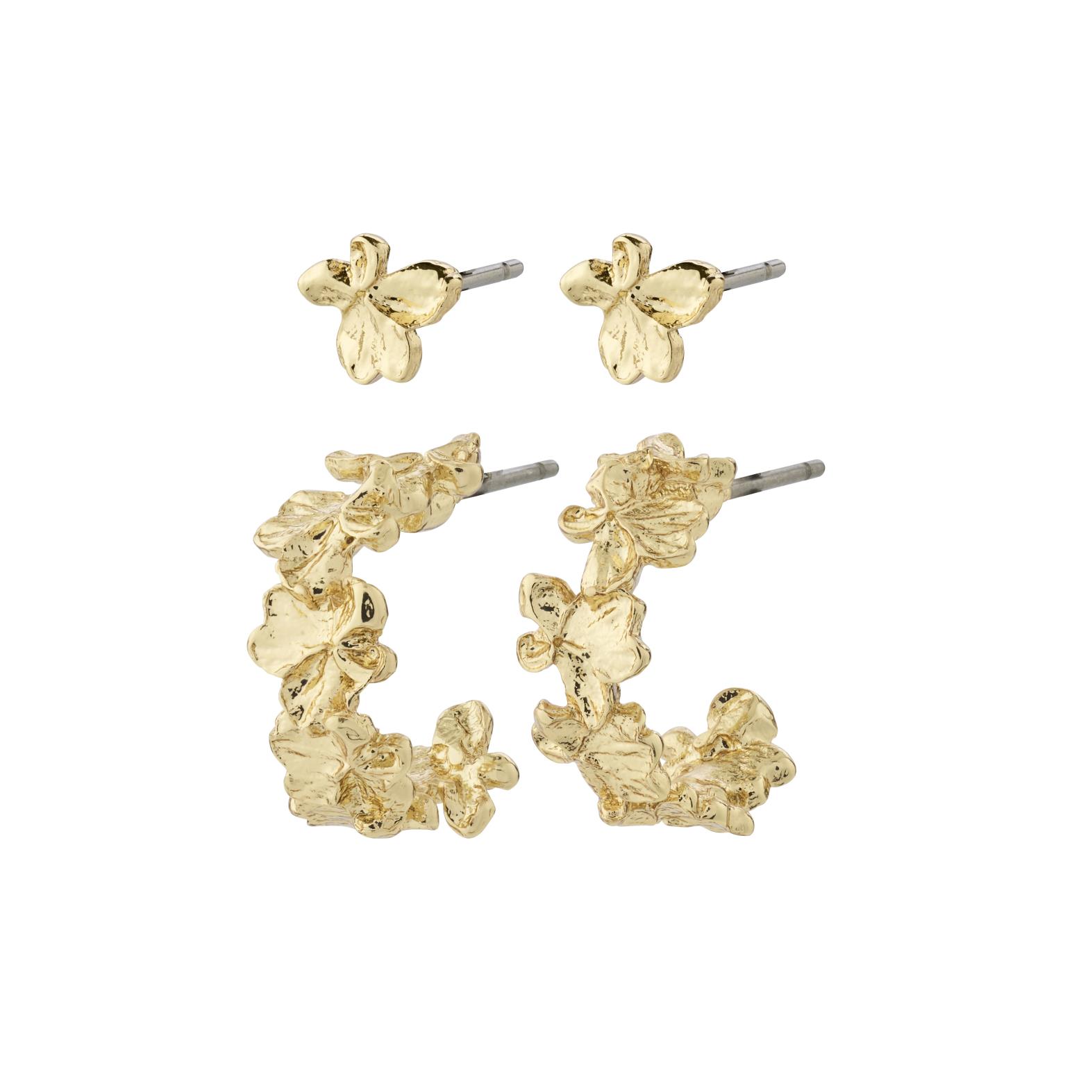 Pilgrim Zhuri Recycled Earrings Set